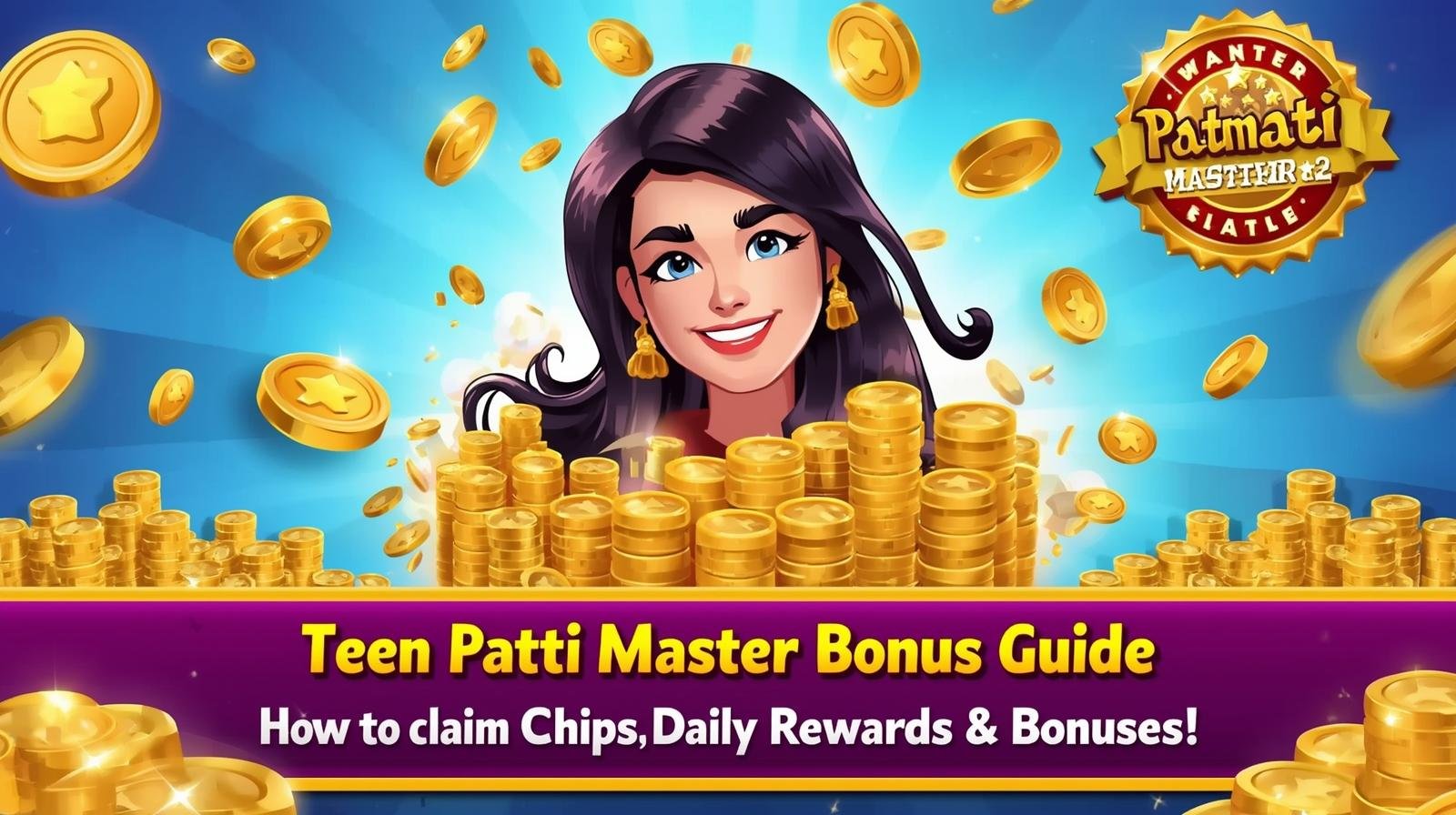 Teen Patti Master bonus guide - free chips, daily rewards, and bonus offers